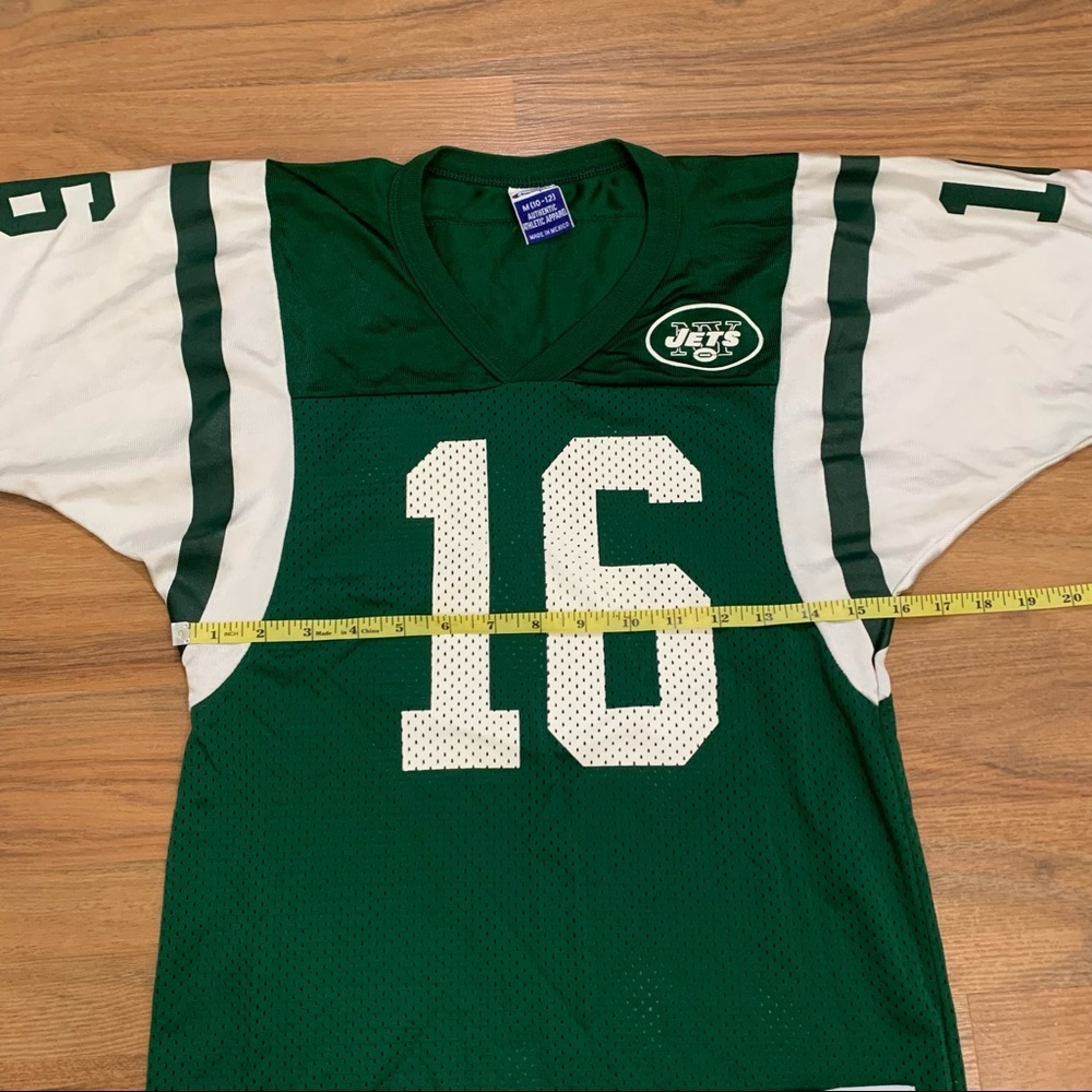 Vintage Champion Jersey Football New York Jets Vinny Testaverde Youth Medium - Picture 7 of 9